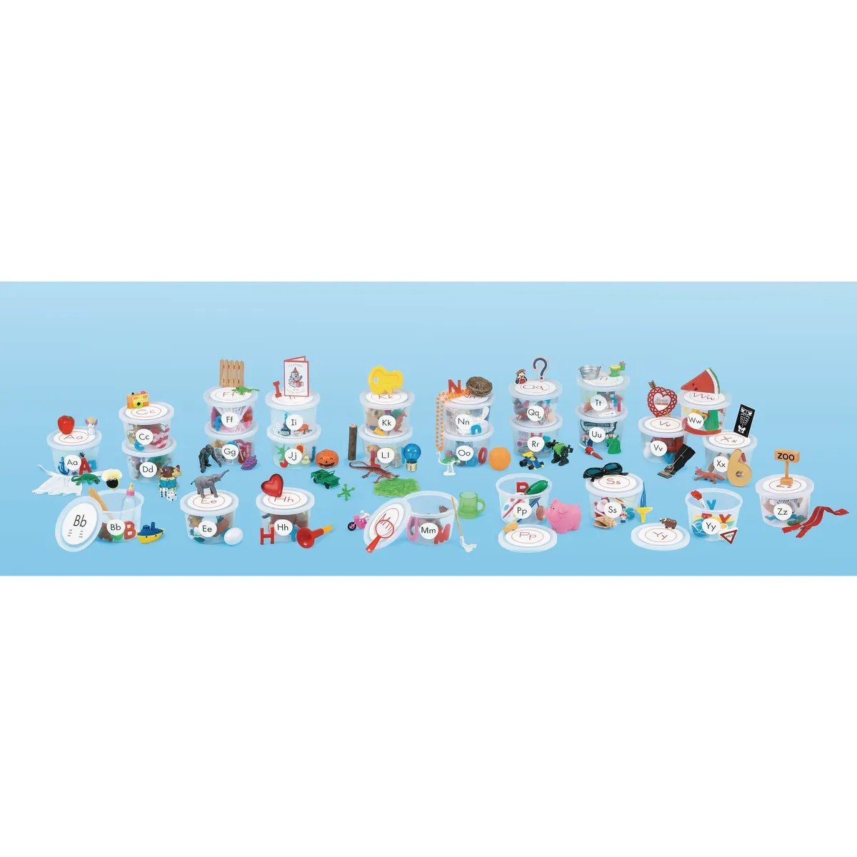 Alphabet Sounds Teaching Tubs - ABC School Supplies