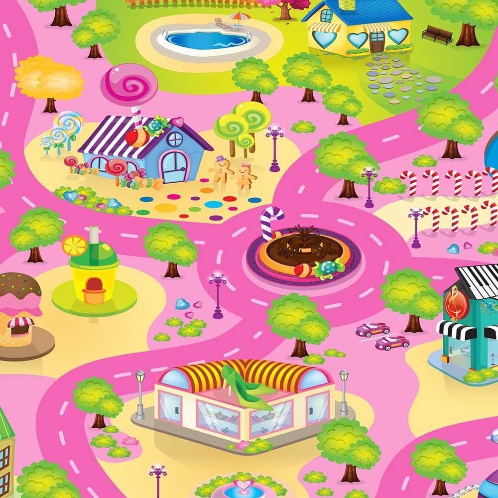 **Award Winning! Candy Land Play Mat (120 X 100Cm) - ABC School Supplies