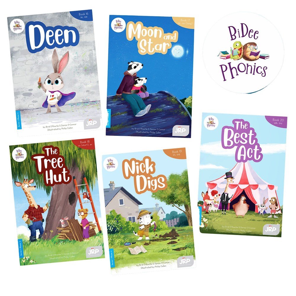 BiDee Phonics Decodable Readers Series 1 Phase 4 - ABC School Supplies