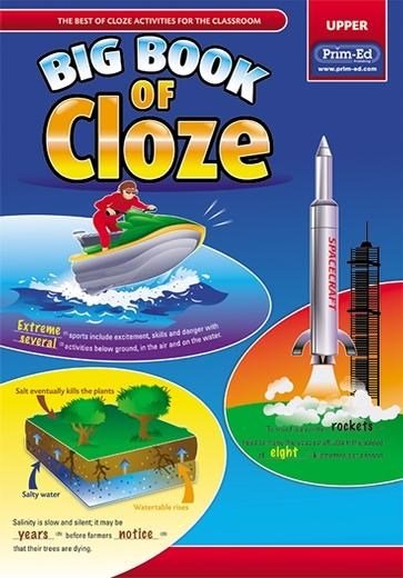 Big Book Of Cloze Upper - ABC School Supplies