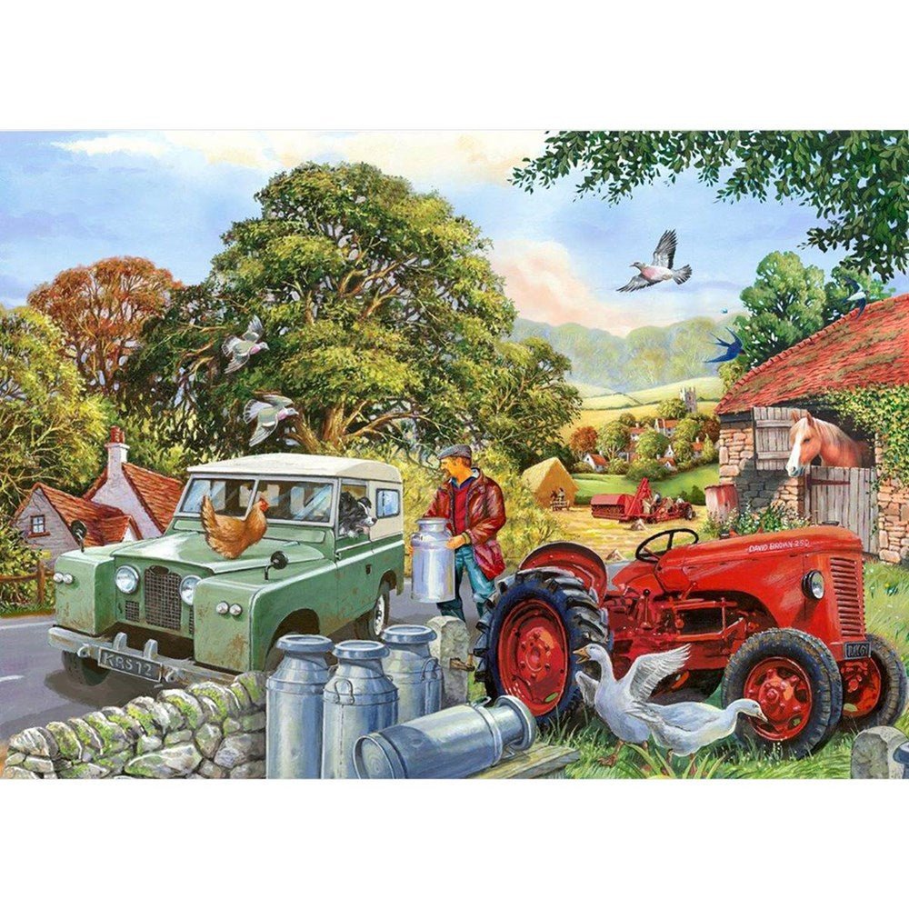 Bob & His Dog - BIG 500 Piece Jigsaw Puzzle - ABC School Supplies