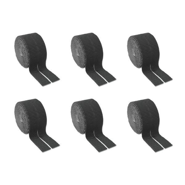 Bordette Black - 6 Pack - ABC School Supplies