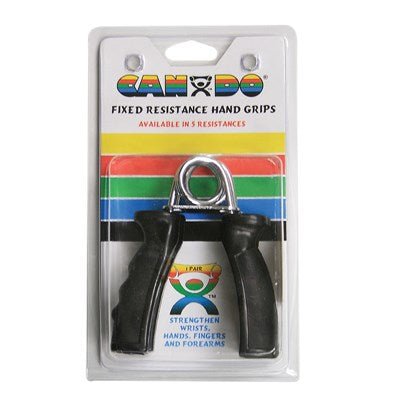 **Cando Fixed Hand Grip Exercisers Black - X Heavy - 48Lb - ABC School Supplies