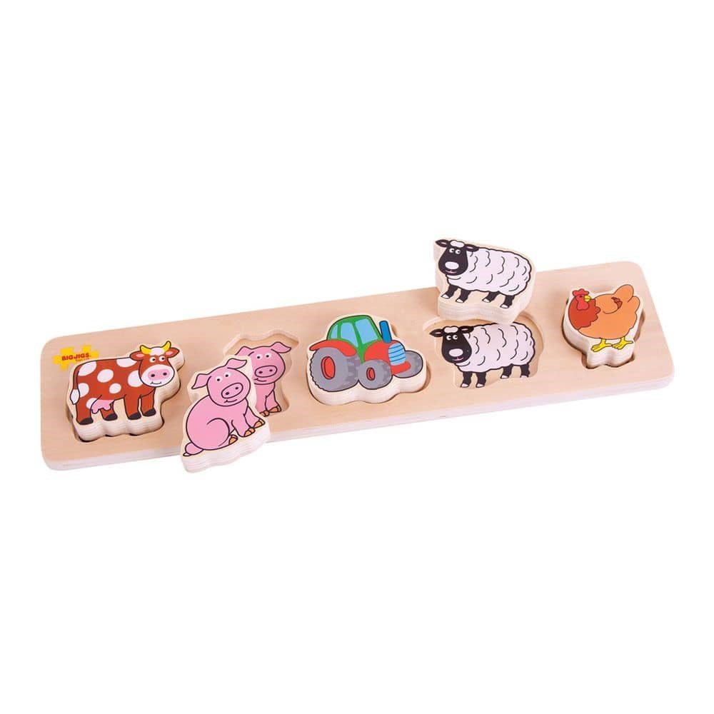 Chunky Lift And Match Farm Puzzle - ABC School Supplies