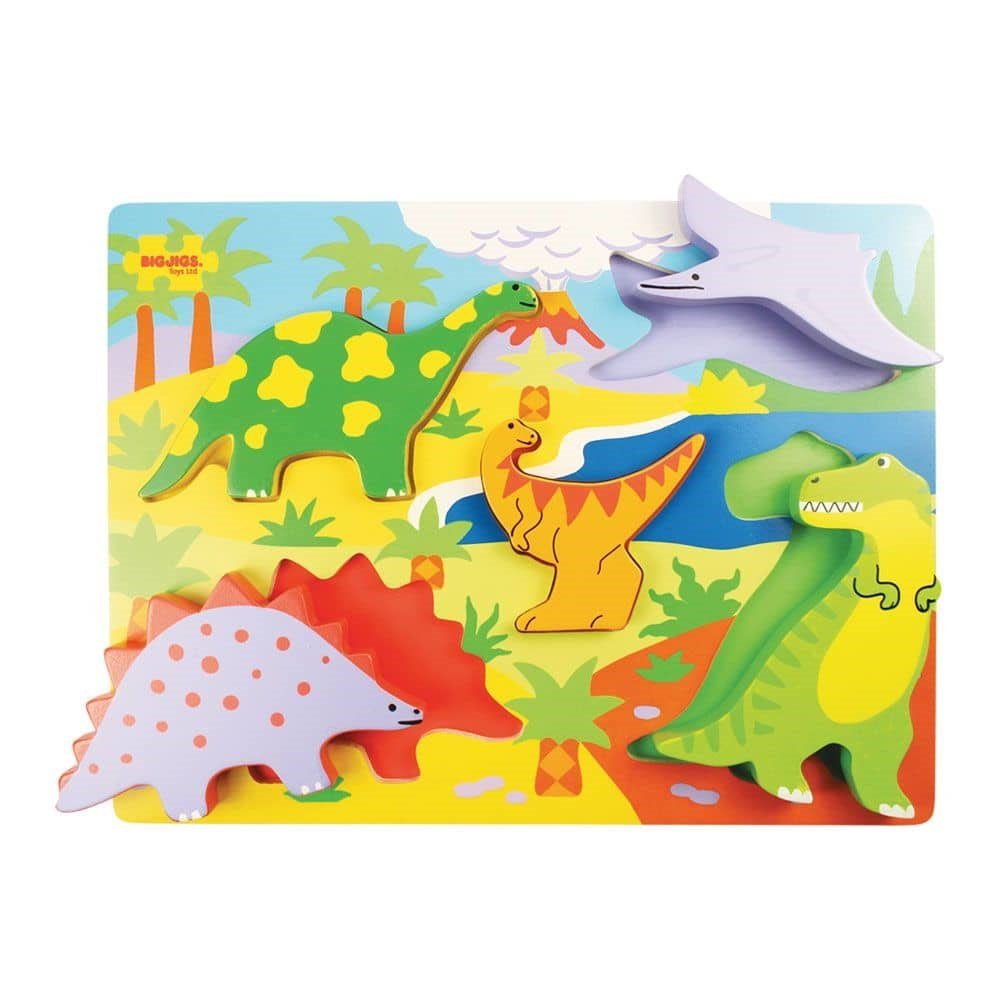Chunky Lift Out Dinosaurs Puzzle - ABC School Supplies