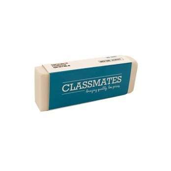 Classmate Plastic Eraser - 20 Pack - ABC School Supplies
