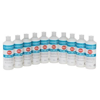 Classmates Red Label Pva Glue All Purpose 180Ml - Pack Of 10 - ABC School Supplies