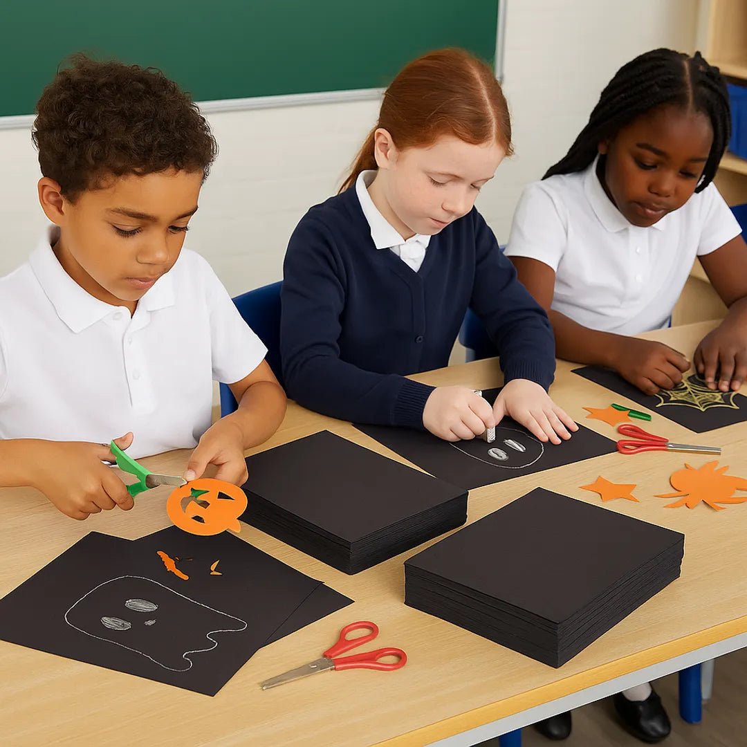 Classmates Sugar Paper (140gsm) - Black A4 Pack of 1000 - ABC School Supplies