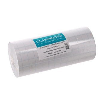 Classmates Transparent Book Covering, 50 Micron, Width 250Mm X Length 70M - ABC School Supplies