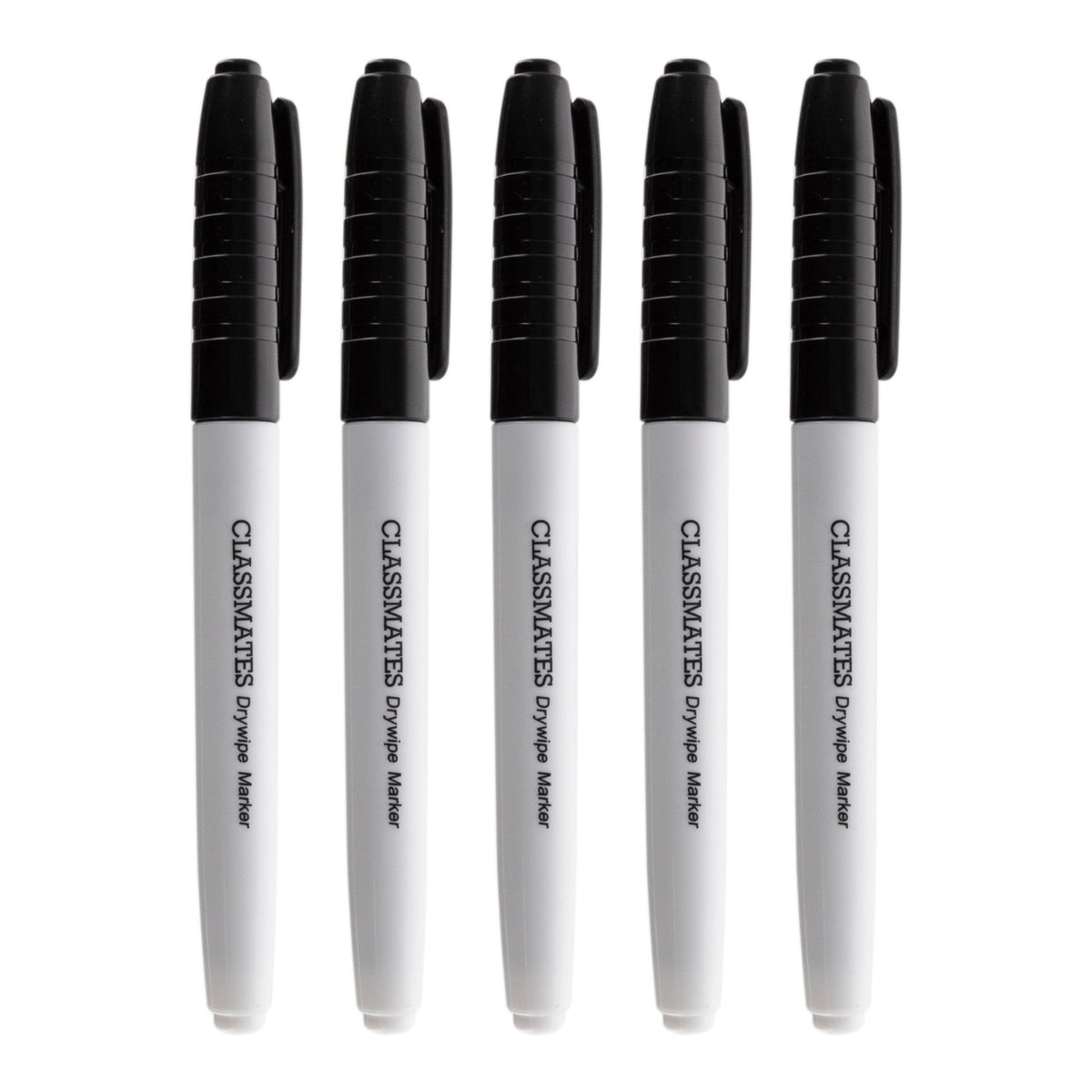 Classmates Whiteboard Marker Pens Black, Bullet Tip - Pack of 100 - ABC School Supplies