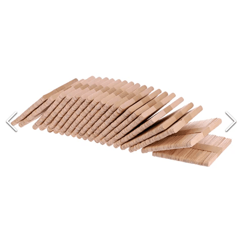 Classmates Wooden Lollipop Sticks Standard Plain Pack of 1000 - ABC School Supplies