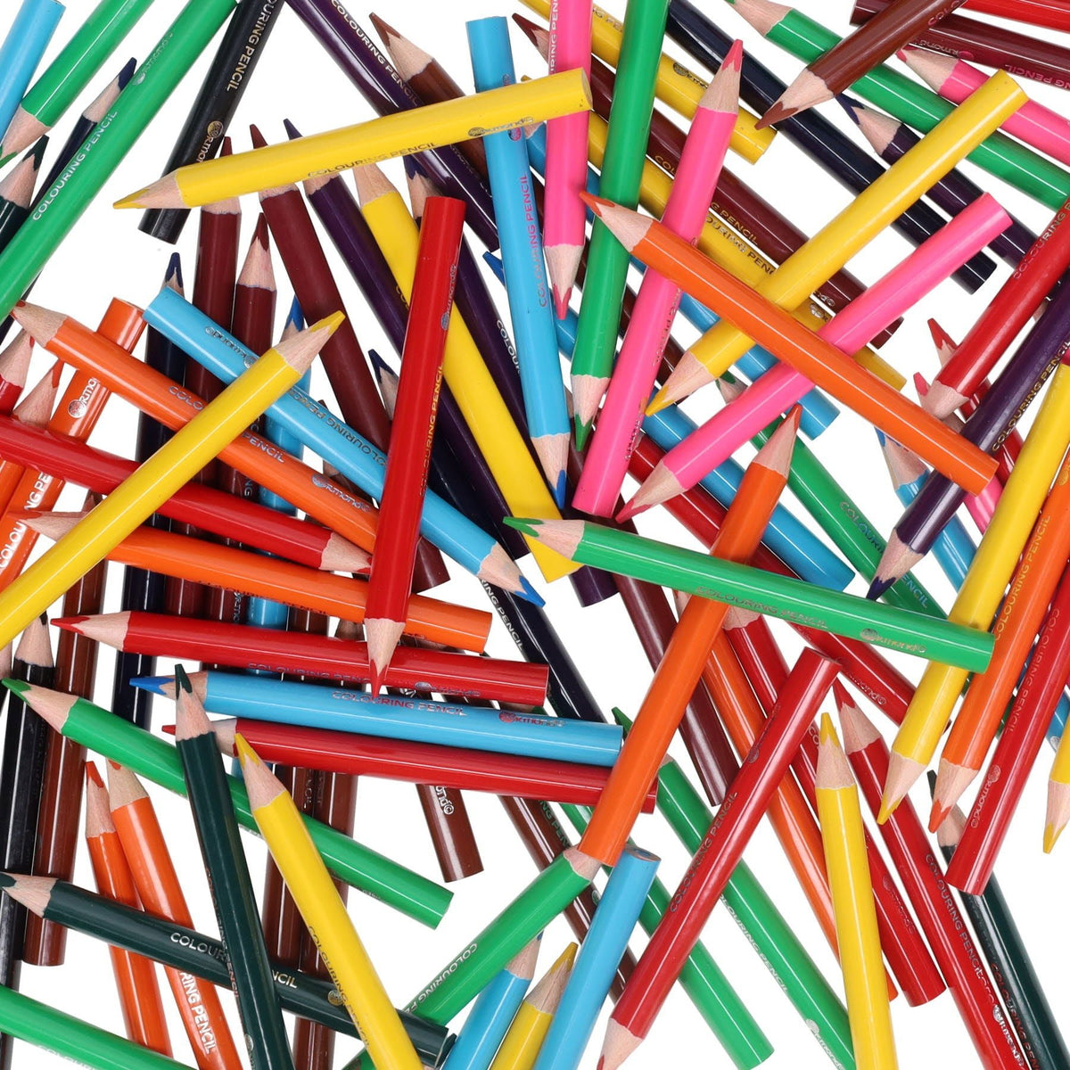 Classroom Collection: Triangular Half sized Colouring Pencils Box of 216 - ABC School Supplies