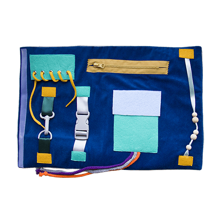 Cleverco 2 In 1 Sensory Fidget Blanket - ABC School Supplies