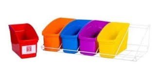Cleverco Book Tub Desk Caddy Holder - ABC School Supplies