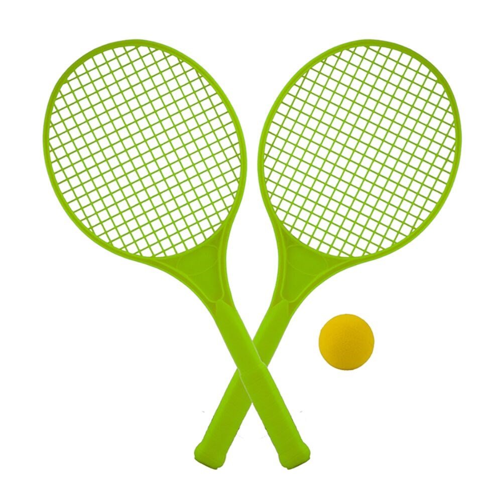 Coloured Rackets With Ball - ABC School Supplies