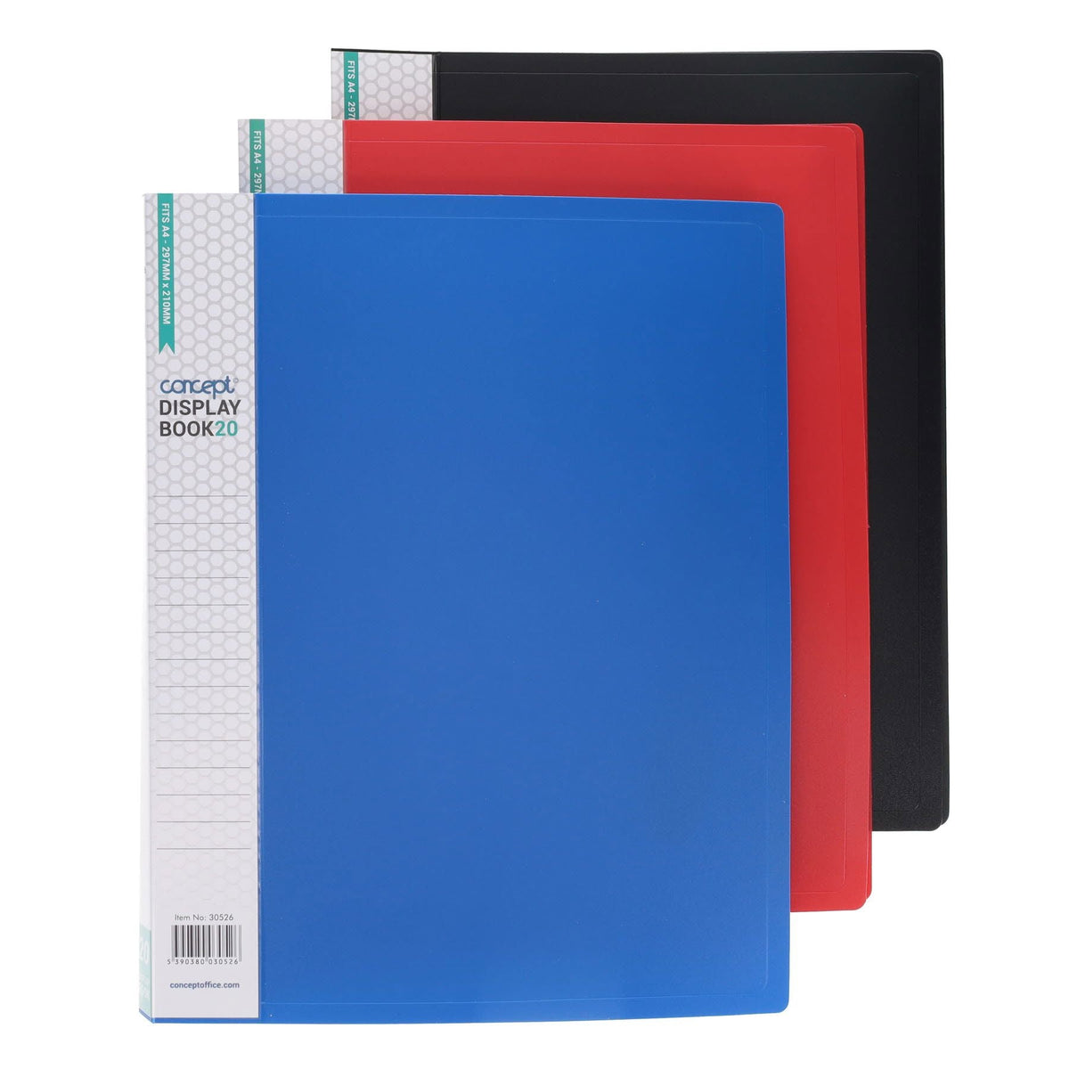 Concept 20 Pocket Display Book - ABC School Supplies