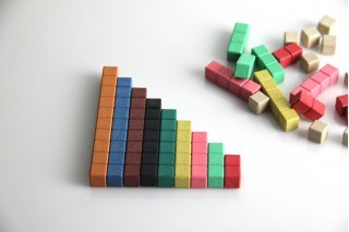 Cuisenaire Rods in 10 Colours Set of 126 pcs