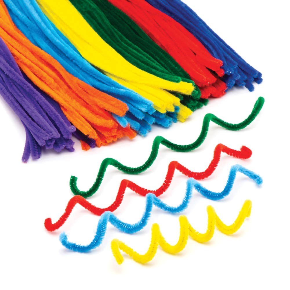 Craft Rainbow Colours Pipe Cleaners Value Pack Of 504 - ABC School Supplies