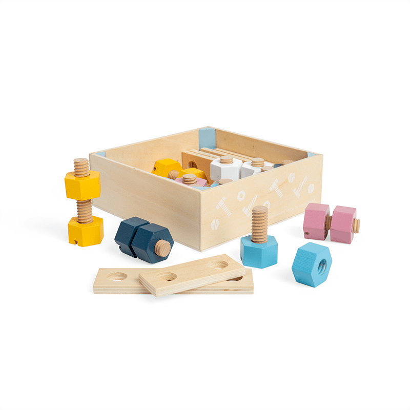 Crate Of Nuts And Bolts - ABC School Supplies