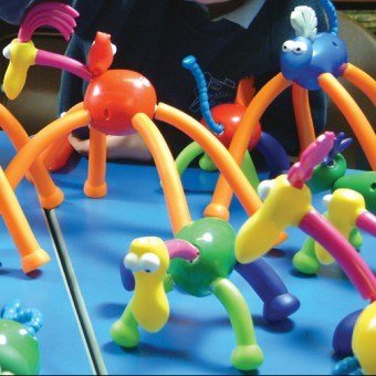 **Crazy Creatures 66Pc Set With Workcards - ABC School Supplies