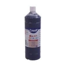 Creall 1 Litre Bottle Poster Paint - Black - ABC School Supplies