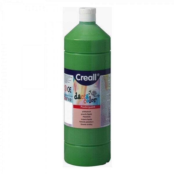 Creall 1 Litre Bottle Poster Paint - Green - ABC School Supplies
