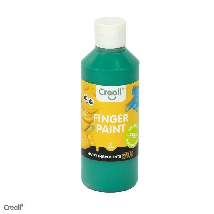 Creall Fingerpaint 250Ml Green - ABC School Supplies