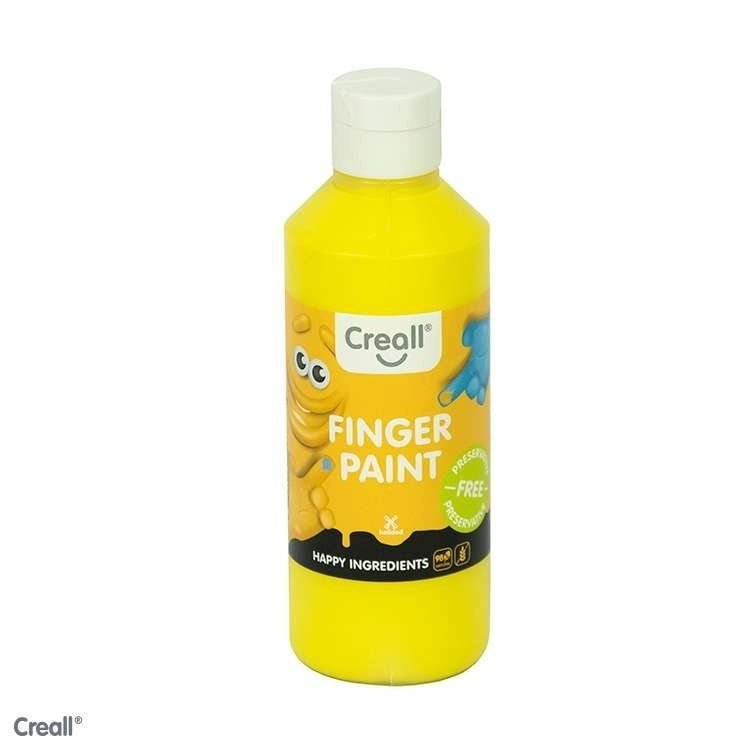 Creall Fingerpaint 250Ml Yellow - ABC School Supplies