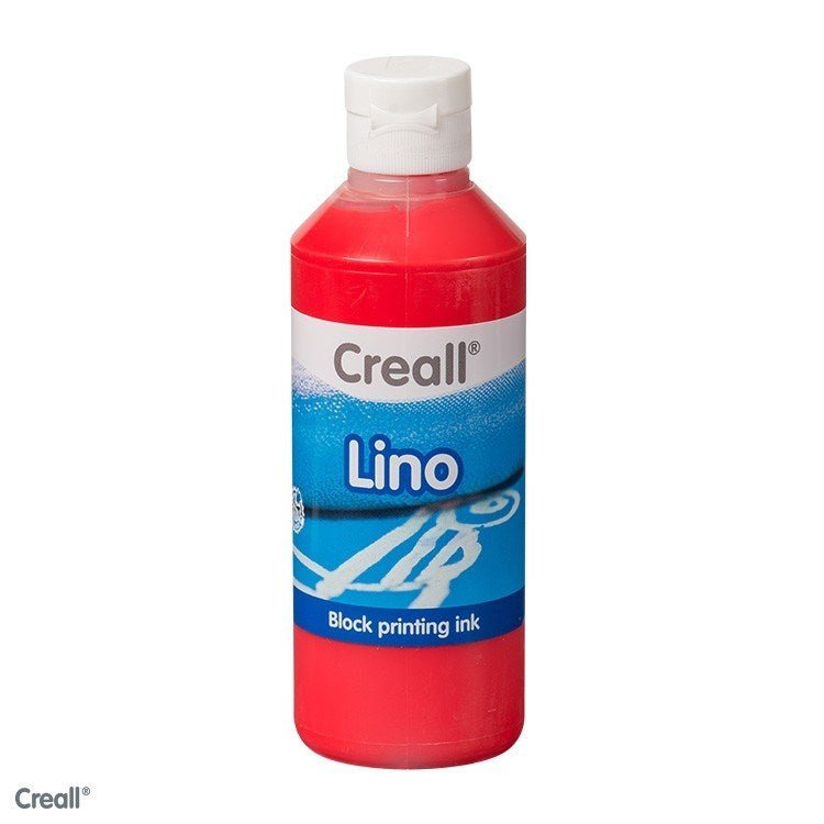 Creall Lino Block Printing Ink 250Ml - Light Red - ABC School Supplies