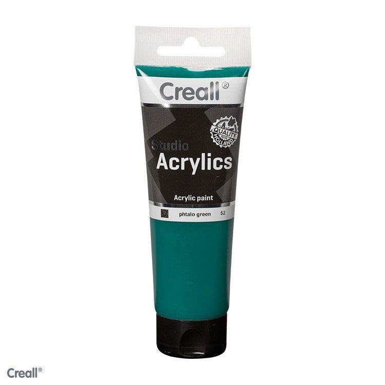Creall Studio Acrylic - 120Ml Tube Phtalo Green - ABC School Supplies
