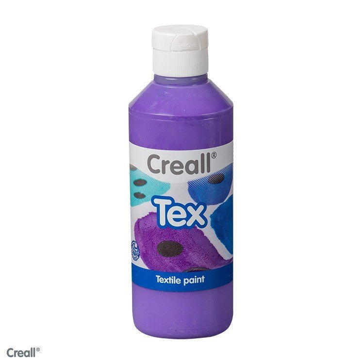 Creall Textile Paint - 250Ml Purple - ABC School Supplies