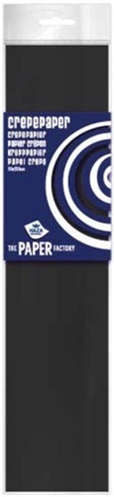 Crepe Paper (10 Sheets) - Black - ABC School Supplies