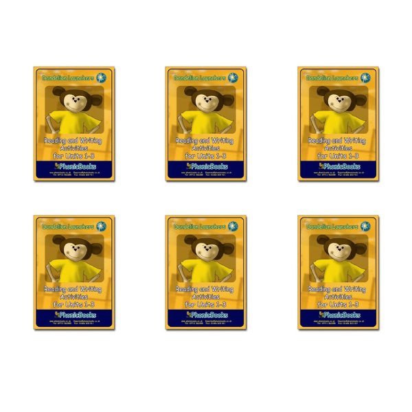Dandelion Launchers, Reading And Writing Activities Units 1 - 3 - 6 Pack - ABC School Supplies