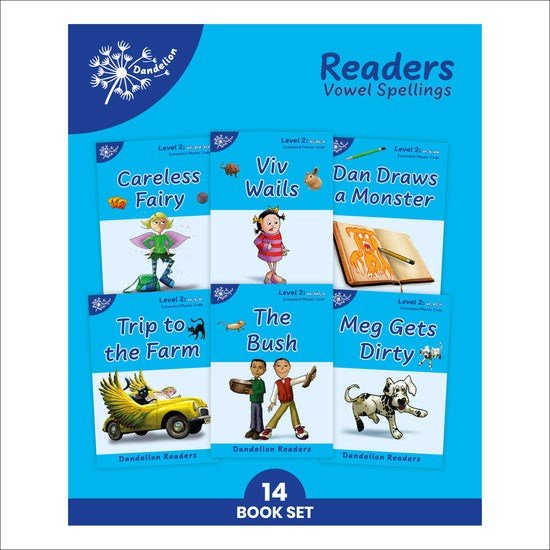 Dandelion Readers Pack 7 Level (14 Titles)2 - ABC School Supplies