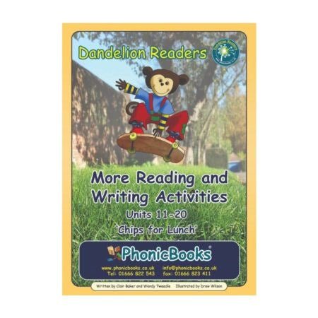 Dandelion Readers, Set 2 Units 11 - 20 Reading & Writing Activities - ABC School Supplies