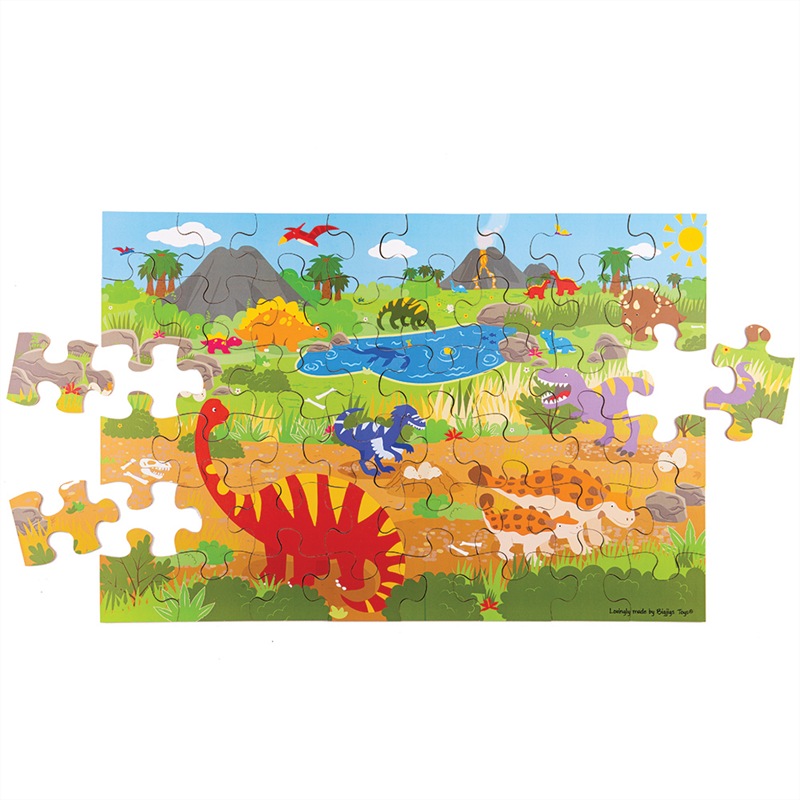 Dawn of the Dinosaur 48pc Floor Puzzle - ABC School Supplies
