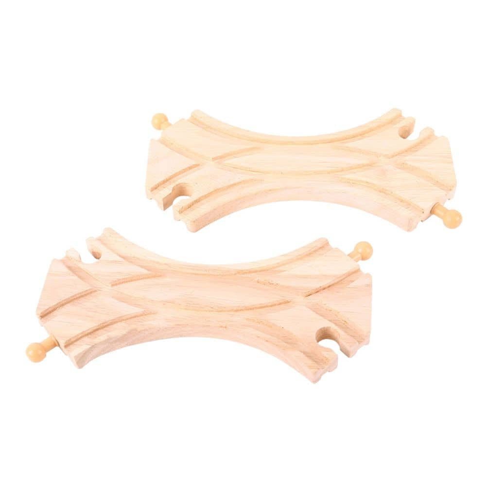 Double Curved Turnouts (Pack Of 2) - ABC School Supplies