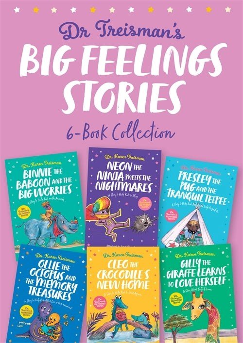 Dr Treisman's Big Feelings Stories 6 - Book Collection - ABC School Supplies