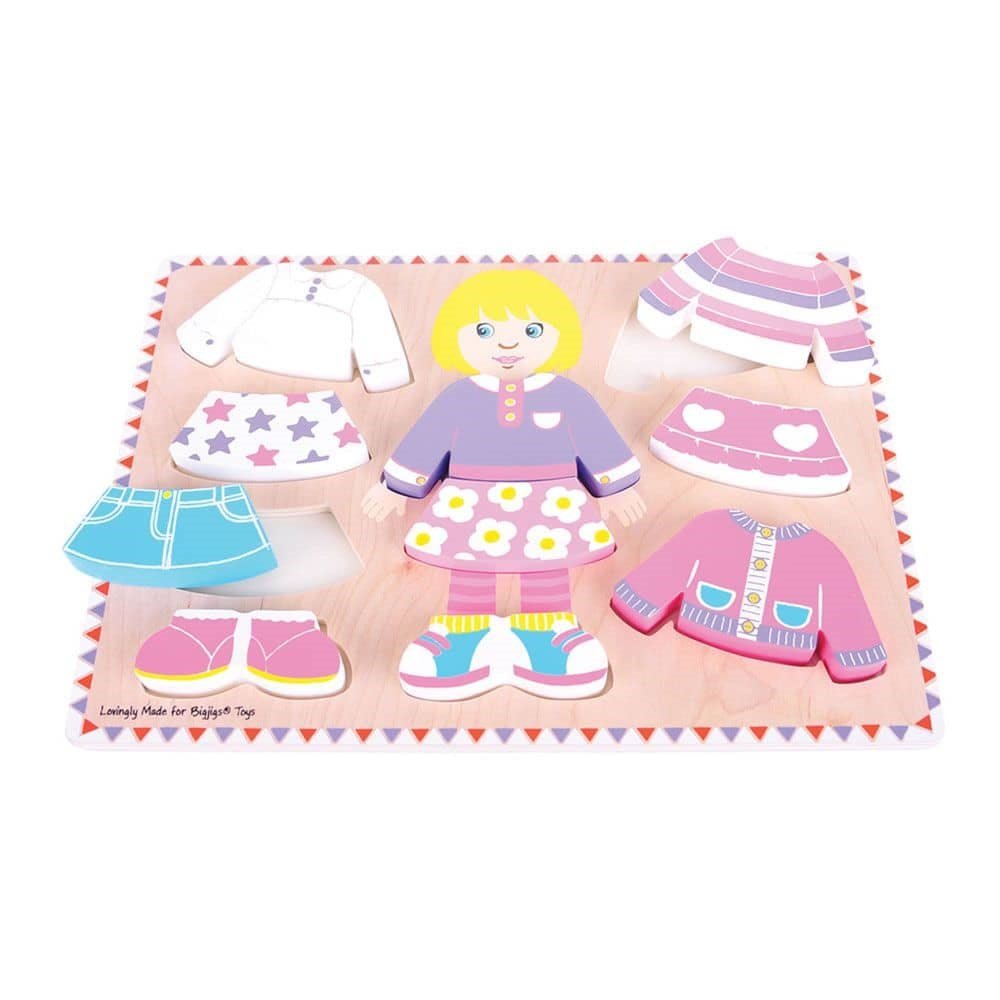 Dressing Girl Puzzle - ABC School Supplies