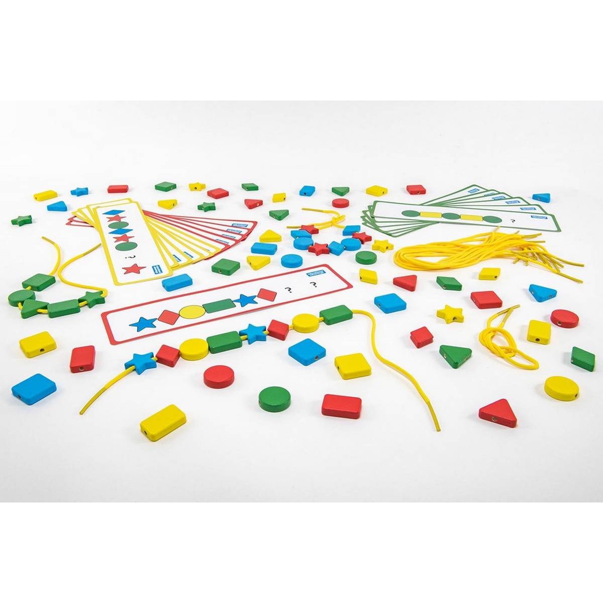 Wooden Lacing Shape Beads