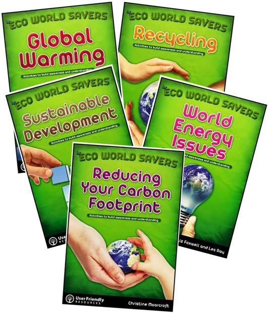Eco World Savers Series (Set Of 5 Books) - Activities To Build Awareness And Understanding - ABC School Supplies