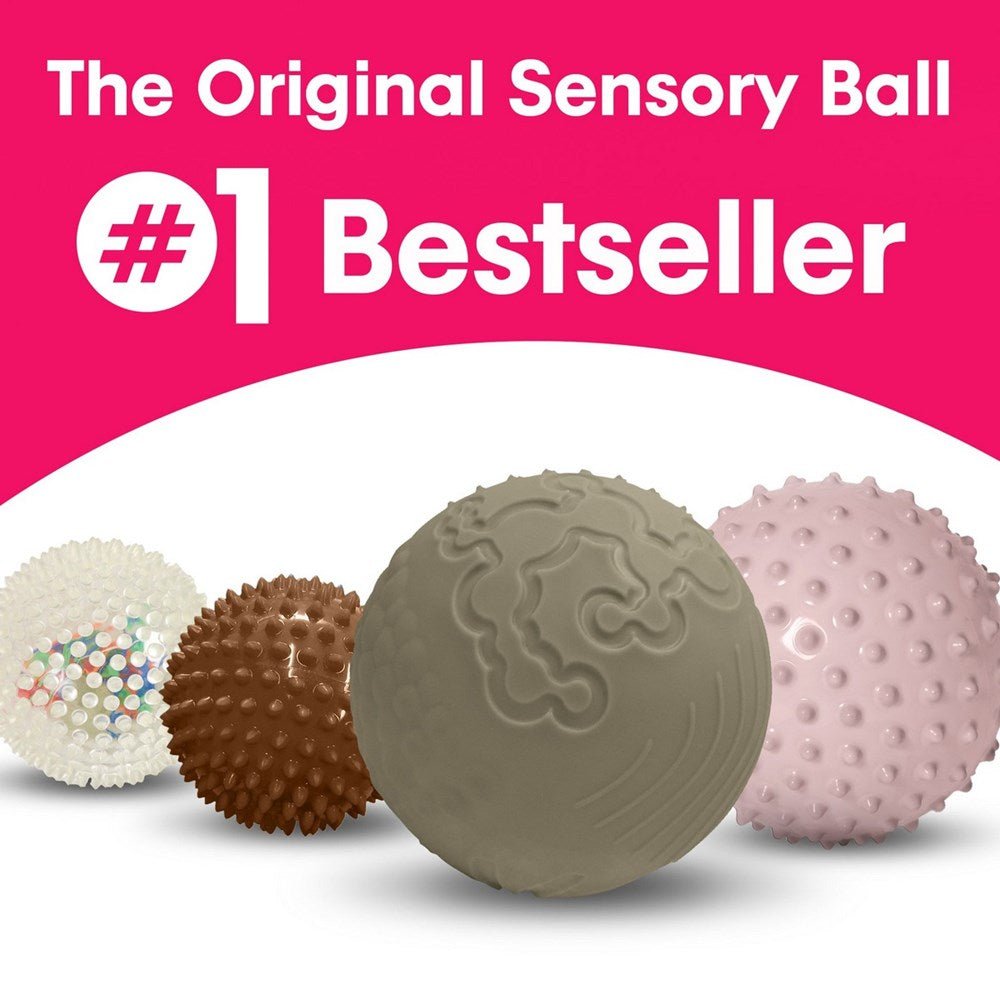 Edushape The Original Sensory Ball, Mega Pack - Boho Chic (4 Pcs) - ABC School Supplies