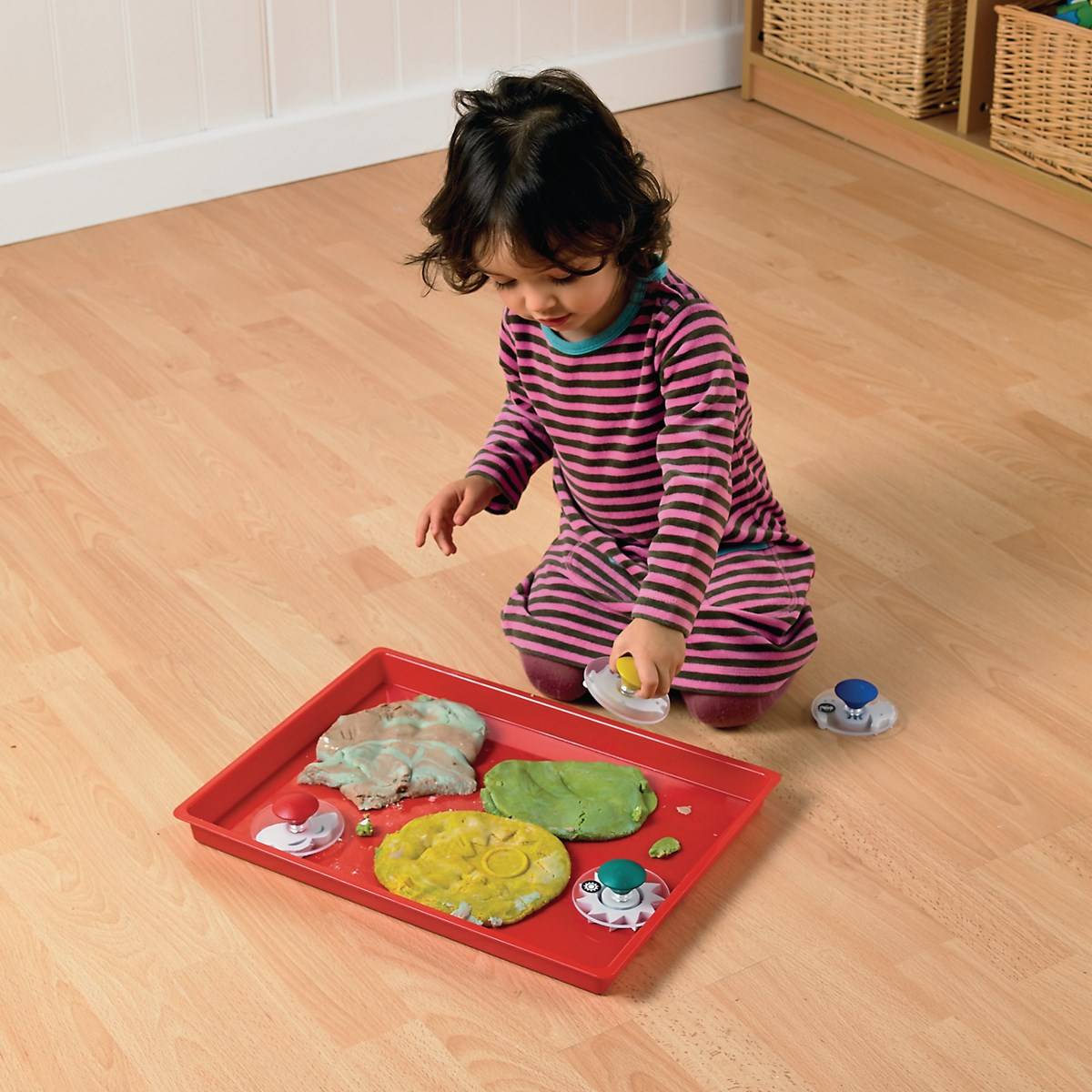 Edx Education Mini Messy Play Trays - Pack Of 6 - ABC School Supplies