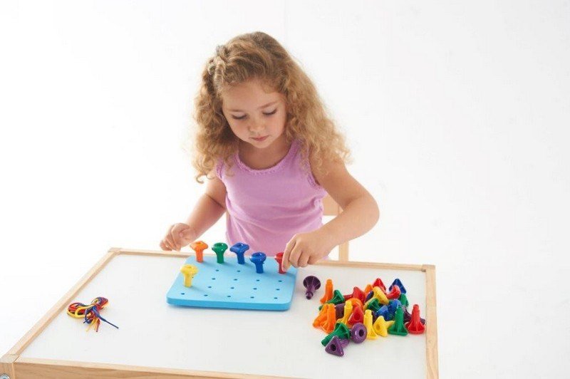Edx Giant Pegs And Pegboard Set - ABC School Supplies