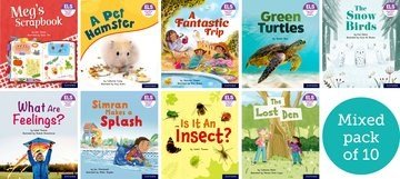 Essential Letters And Sounds: Essential Phonic Readers: Oxford Reading Level 4 - 5: Mixed Pack Of 10 - ABC School Supplies