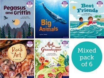 Essential Letters And Sounds: Essential Phonic Readers: Oxford Reading Level 7: Mixed Pack Of 6 - ABC School Supplies