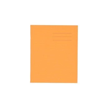 Exercise Book 80 Page, 5Mm Squared, Orange - Pack Of 100 - ABC School Supplies