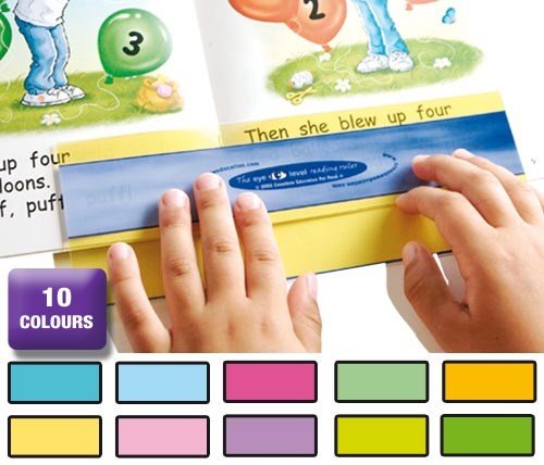 Eye Level Reading Rulers Duo Pack Of 10 - ABC School Supplies