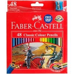 Faber Castell Colour Pencils Full Length Set Of 48 - ABC School Supplies
