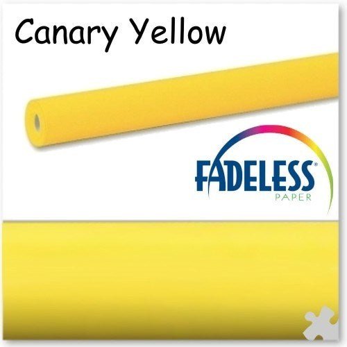 Fadeless Display Roll 1218Mm X 15M Canary Yellow - ABC School Supplies